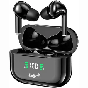 هدفون بلوتوثی اکو مدل E39 دو گوشی، با رابط USB Type-C، مناسب برای آقایان و بانوان